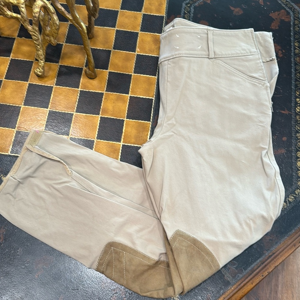 The Tailored Sportsman Trophy Hunter show breeches, 30 low rise, side zip